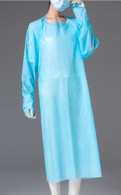 Kundengebundenes schützendes Wegwerf-CPE-Kleid für chirurgisches Labor