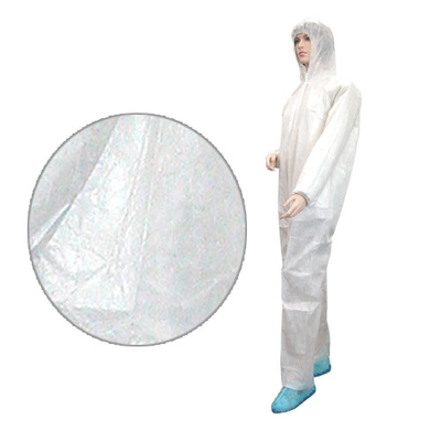 Art 5 schützender Wegwerfoverall 6 mit Hood Microporous