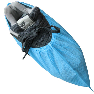 Nicht gesponnener blauer Schuh umfasst Wegwerfantigleiter weiches freundliches Eco