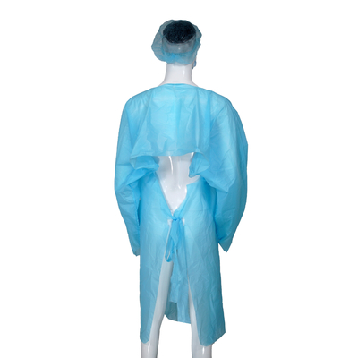 Kundengebundenes schützendes Wegwerf-CPE-Kleid für chirurgisches Labor