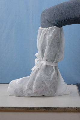 Nicht gesponnene Wegwerfstiefel-Schuh-Abdeckungen rutschen nicht staubdicht imprägniern