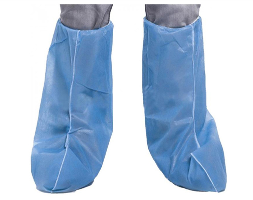 Kundengebundene SMS-Wegwerfstiefel umfassen blaue Farbe mit Gummiband