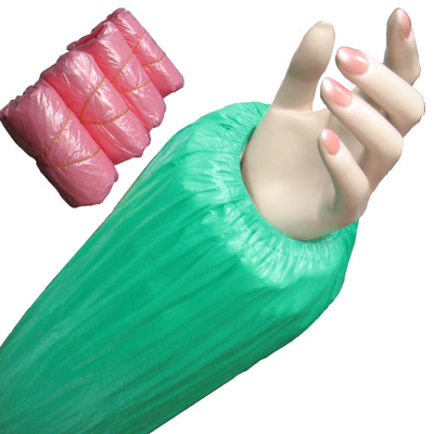 Wasserdichte Wegwerfärmel-Abdeckung, Plastik über Ärmel LDPE-HDPE Material