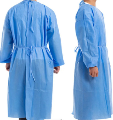 Schützende Kleider SMSs Wegwerf, Isolierungs-Kleid nicht gesponnen für Lebensmittelverarbeitung