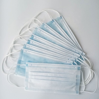 3 Falten-chirurgische schützende Gesichtsmaske-Antiwegwerftröpfchen mit Earloop